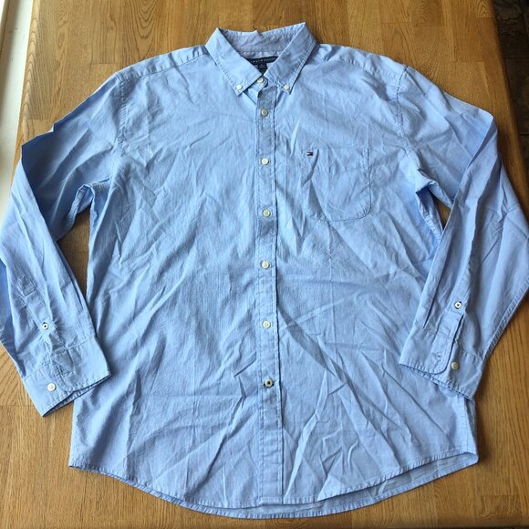 Tommy Hilfiger Men's Classic Fit Shirt Button Down Size XL - Picture 1 of 7